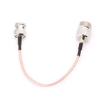 Cavo collegamento UHF SO239 femmina a BNC maschio 15 cm