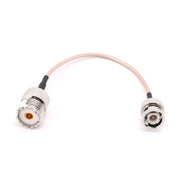 Cavo di collegamento UHF SO239 femmina a BNC maschio RG316, lunghezza: 15 cm