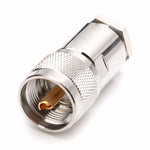 Adattatore UHF maschio PL259 50 ohm per antenna RF