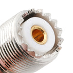 Adattatore morsetto UHF SO239 PL259 femmina 50 Ohm