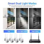 ESCAM WNK714 Kit monitoraggio wireless 4 canali 3MP