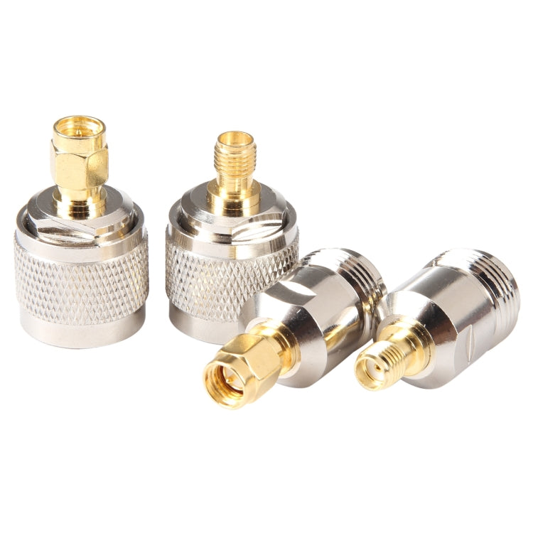 Adattatore connettore coassiale SMA a N RF 4 in 1, SMA To N