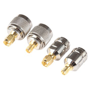 Adattatore connettore coassiale SMA a N RF 4 in 1, SMA To N