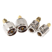 Adattatore connettore coassiale SMA a N RF 4 in 1, SMA To N
