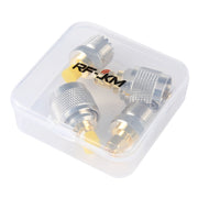 Adattatore connettore coassiale RF 4 in 1 da UHF a SMA, UHF To SMA