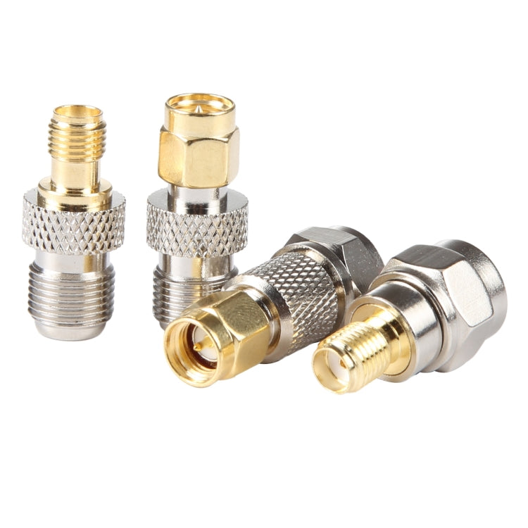 Adattatore connettore coassiale RF 4 in 1 da F a SMA, F To SMA