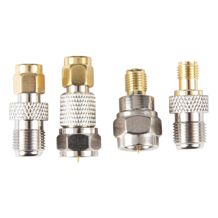 Adattatore coassiale RF 4 in 1 da F a SMA