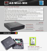 DVR Mini A8 8 Canali 5 in 1 Dual Stream H.264 1080P
