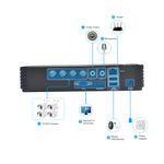 DVR Mini AHD 4 Canali 5 in 1 Dual Stream H.264 1080N