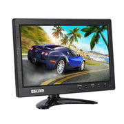 Monitor ESCAM T10 10" LCD TFT 1024x600 con VGA HDMI AV BNC USB