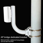 Staffa per ponte di monitoraggio wireless AP esterno Staffa per elevazione dell'antenna direzionale per radio a infrarossi Staffa regolabile multi-angolo