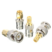 Kit convertitore test adattatore RF da 4 pezzi/set connettori SMA a BNC