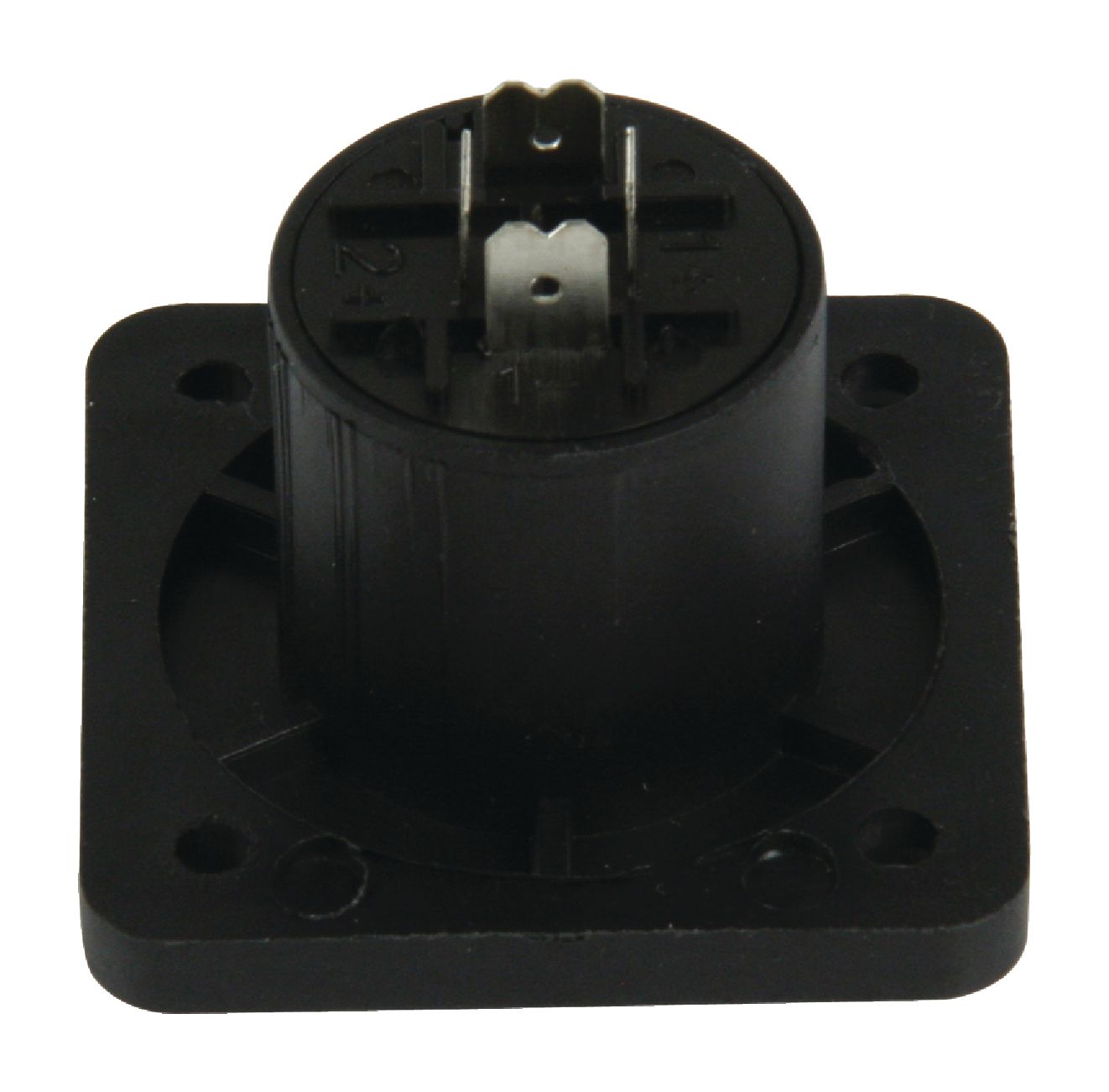 Connettore Speakon femmina per montaggio a pannello 01260