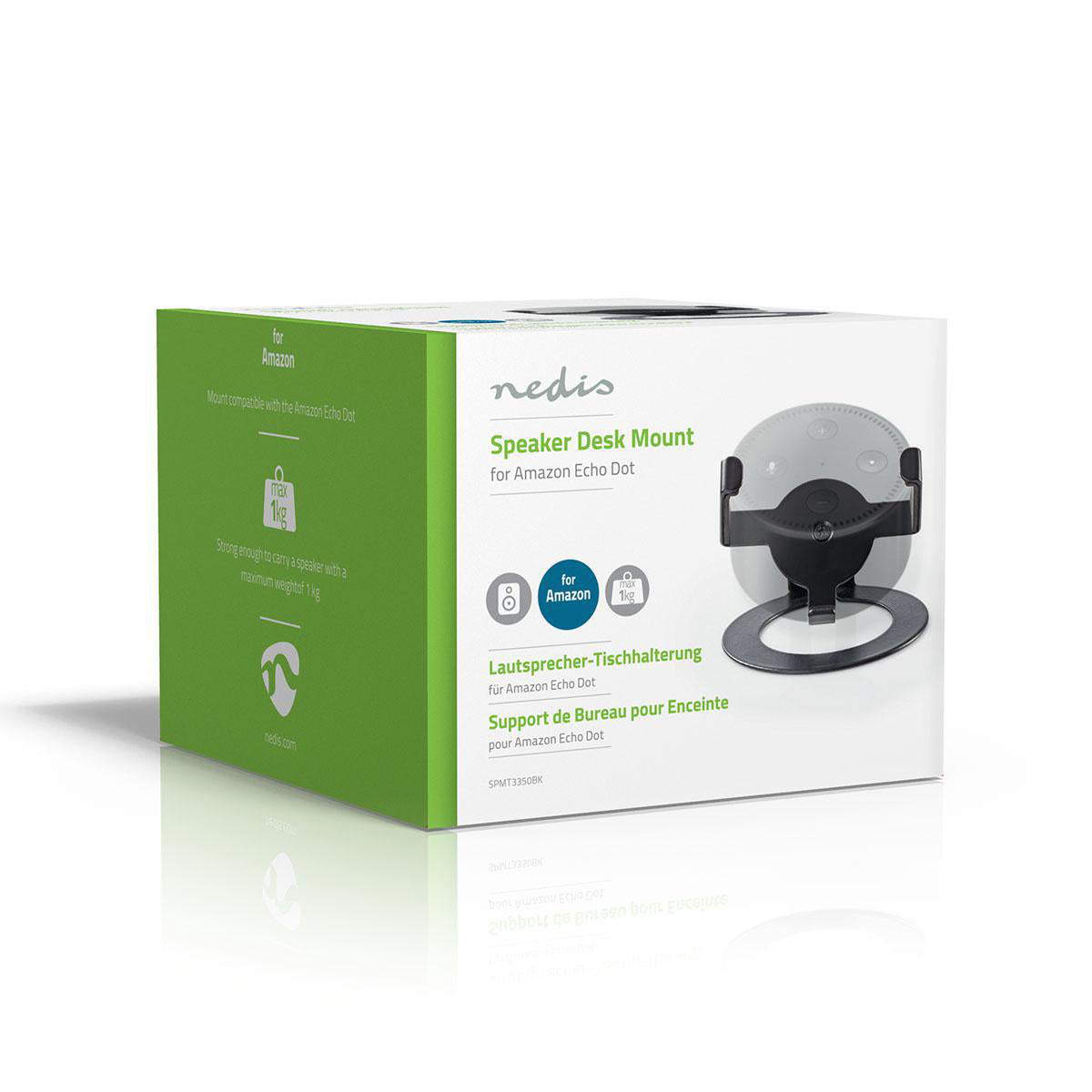 Supporto da tavolo altoparlante Amazon Echo Dot Portatile Max 1kg 5412810270941 541281027094 SPMT3350BK ND3180