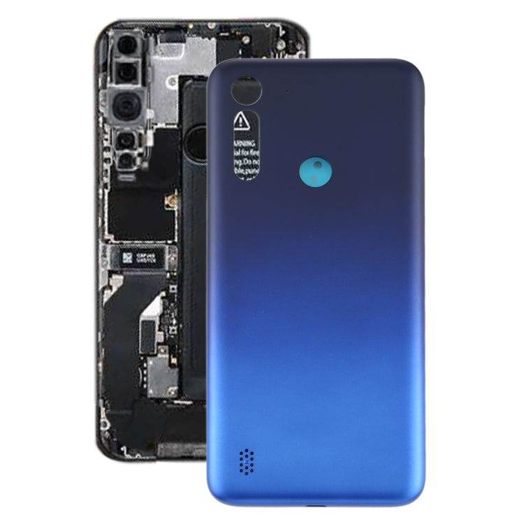 Battery Back Cover for Motorola Moto G8 Power Lite, For Moto G8 Power Lite(Dark Blue), For Moto G8 Power Lite