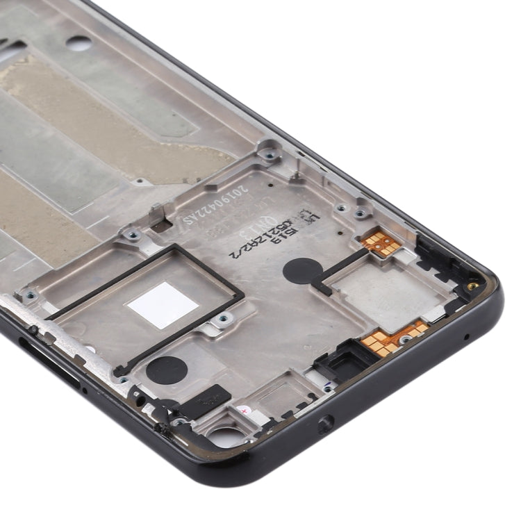 LCD Bezel Plate Frame Front Housing For Motorola Moto One Vision, For Moto One Vision