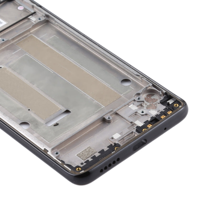 LCD Bezel Plate Frame Front Housing For Motorola Moto One Vision, For Moto One Vision