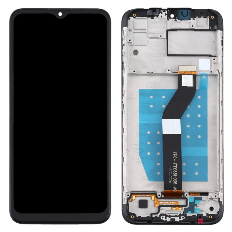 Schermo LCD e digitalizzatore assemblaggio completo con cornice per Motorola Moto G8 Power Lite, For Moto G8 Power Lite