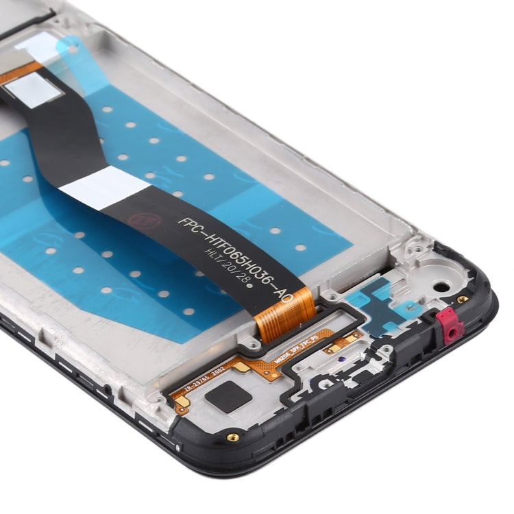 Schermo LCD e digitalizzatore assemblaggio completo con cornice per Motorola Moto G8 Power Lite, For Moto G8 Power Lite