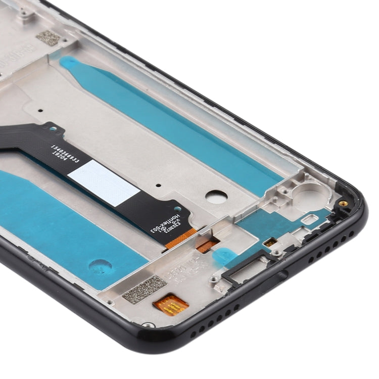 LCD Screen and Digitizer Full Assembly with Frame for Motorola Moto One (P30 Play), For Moto One (P30 Play)