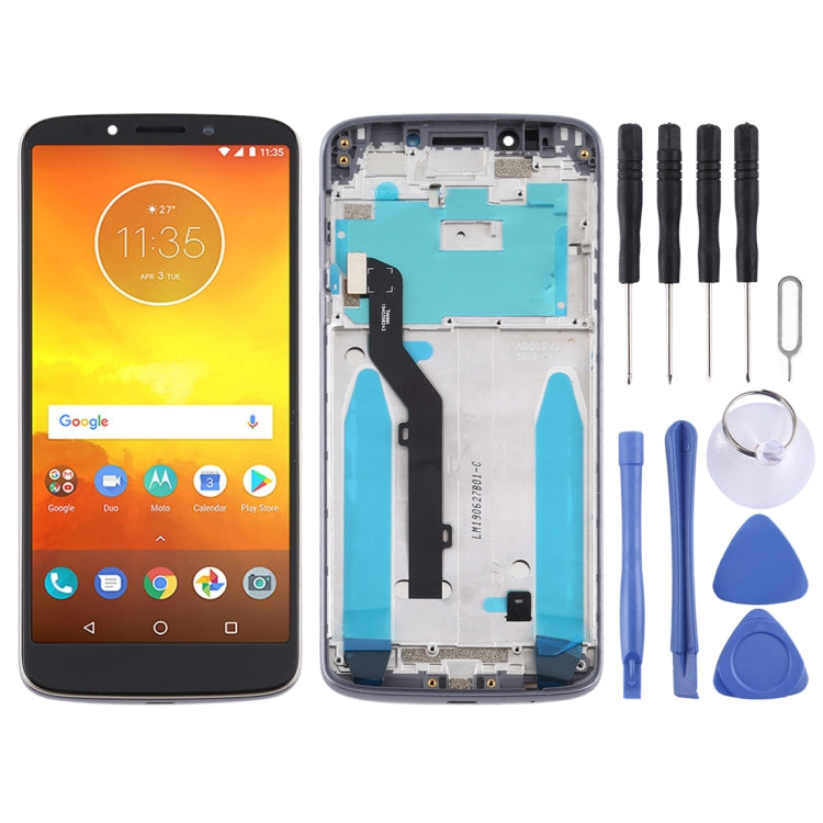 LCD Screen and Digitizer Full Assembly with Frame for Motorola Moto E5/ G6 Play(Brazil), For Moto E5, For Moto E5(Grey), For Moto E5(Gold)