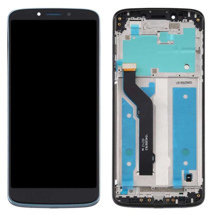 LCD Screen and Digitizer Full Assembly with Frame for Motorola Moto E5 Plus, For Moto E5 Plus