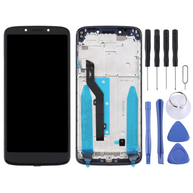 Schermo LCD e digitalizzatore assemblaggio completo con cornice per Motorola Moto G6 Play, For Moto G6 Play