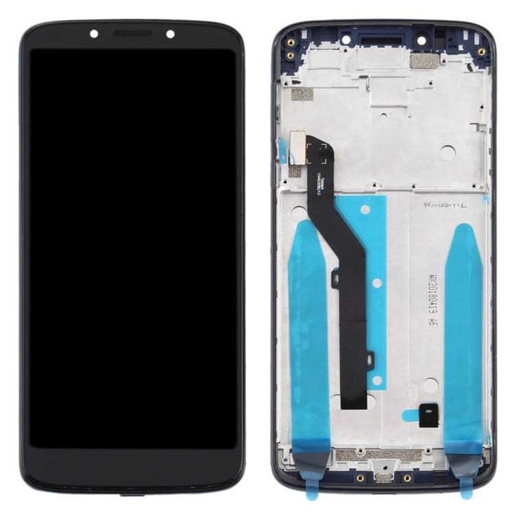 Schermo LCD e digitalizzatore assemblaggio completo con cornice per Motorola Moto G6 Play, For Moto G6 Play