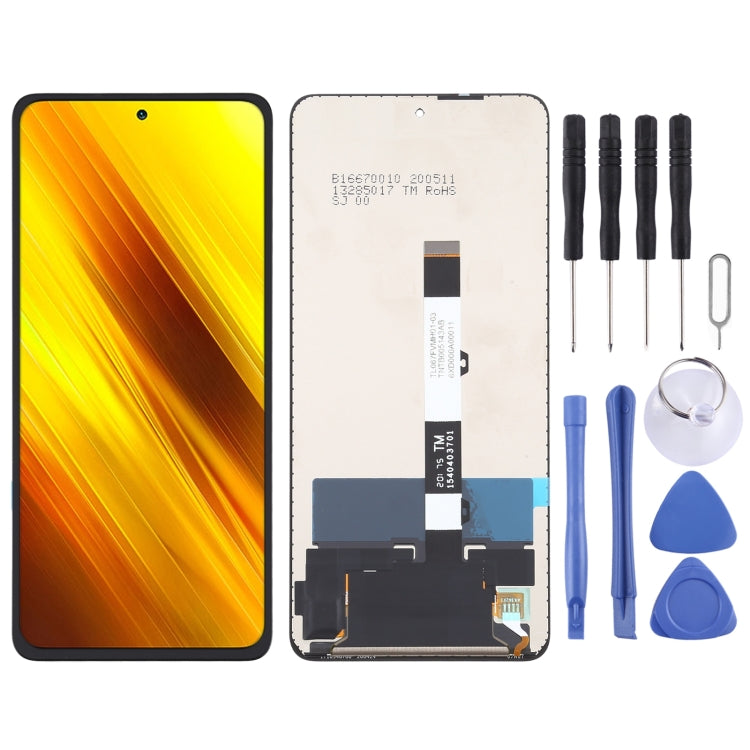 Original LCD Screen and Digitizer Full Assembly for Redmi Note 9 Pro 5G / Xiaomi Mi 10T Lite 5G / M2007J17G / M2007J17C, For Redmi Note 9 Pro 5G / Xiaomi Mi 10T Lite 5G