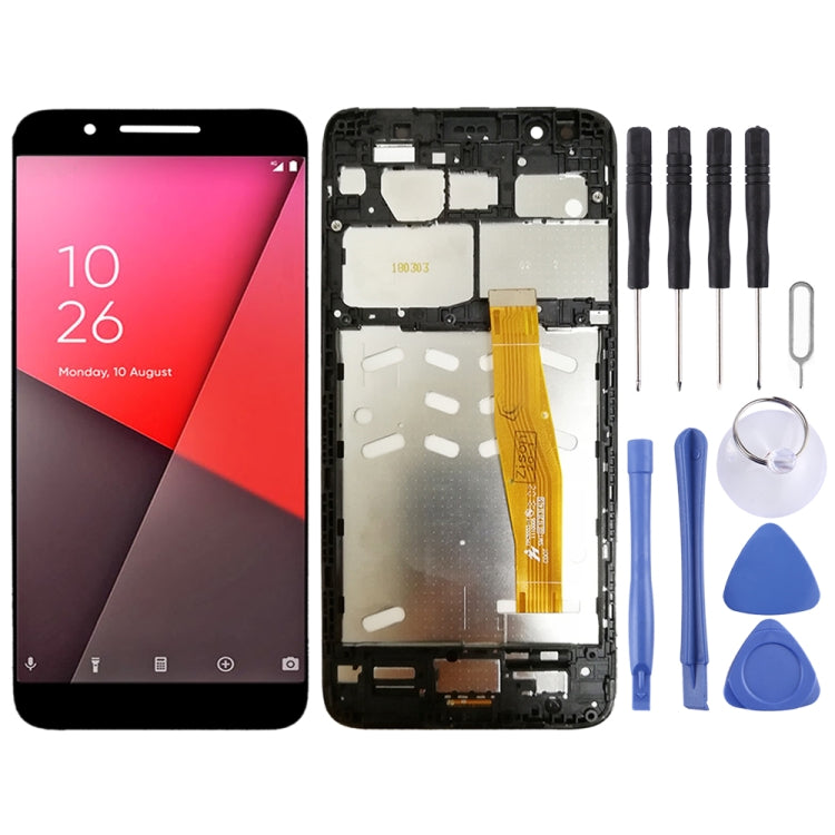 LCD Screen and Digitizer Complete Assembly with Frame for Vodafone Smart N9 / VFD720, For Vodafone Smart N9