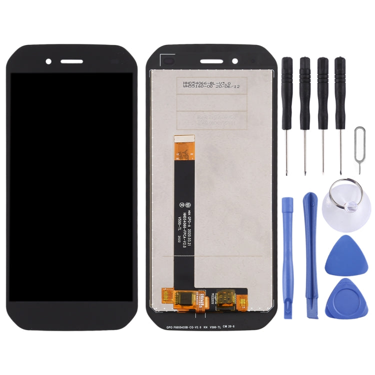 Full LCD Screen and Digitizer Assembly for Cat S42 (2020), For Cat S42 2020(Black)