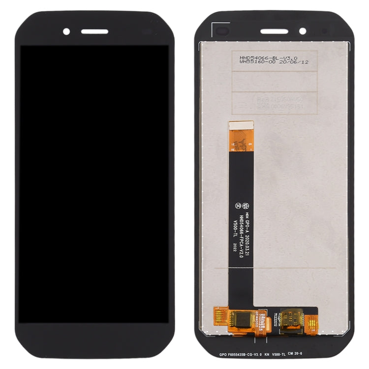 Full LCD Screen and Digitizer Assembly for Cat S42 (2020), For Cat S42 2020(Black)