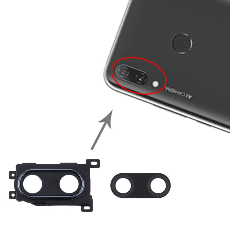 For Huawei Enjoy 9 Plus 10pcs Camera Lens Cover, For Huawei Enjoy 9 Plus