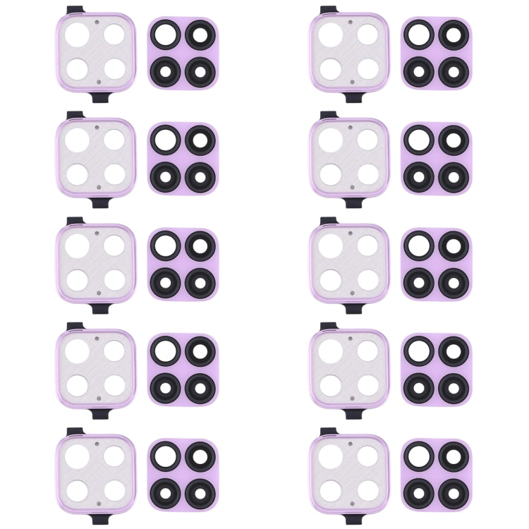 For Huawei Nova 6 SE 10pcs Camera Lens Cover, For Huawei Nova 6 SE