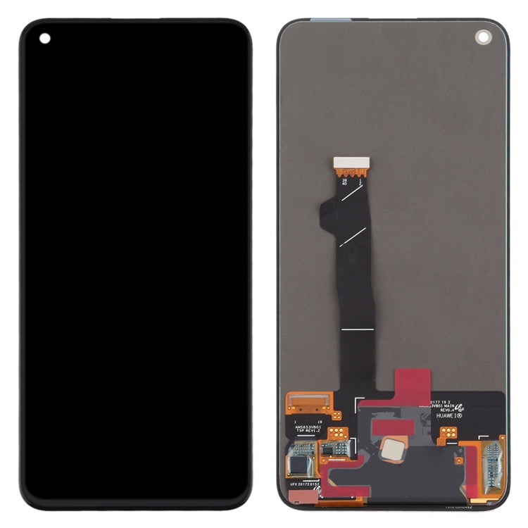 LCD Screen and Digitizer Full Assembly for Huawei Nova 7 5G, For Huawei Nova 7 5G