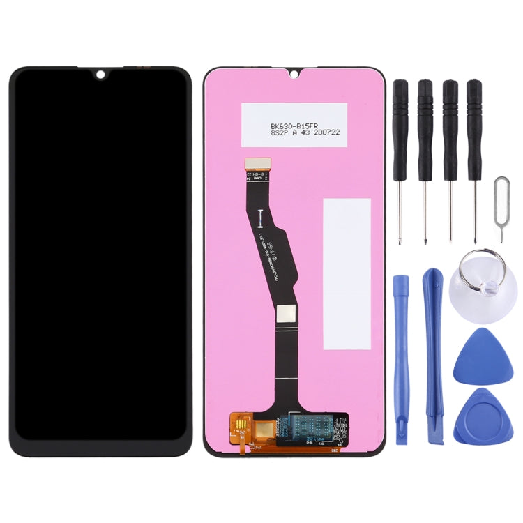 LCD Screen and Digitizer Full Assembly for Huawei Y6p, For Huawei Y6p