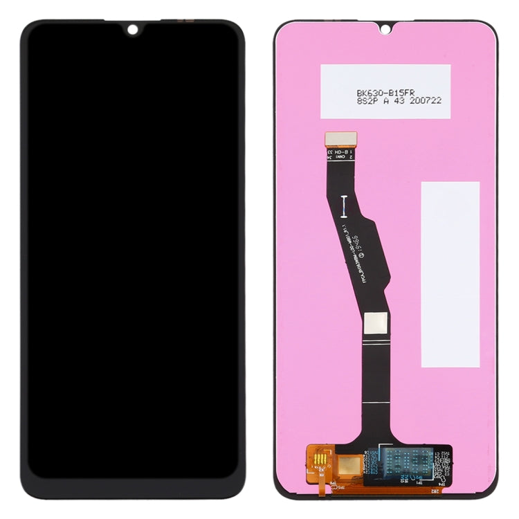 LCD Screen and Digitizer Full Assembly for Huawei Y6p, For Huawei Y6p