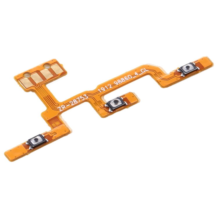 Power Button & Volume Button Flex Cable For Motorola Moto G8 Play, For Moto G8 Play