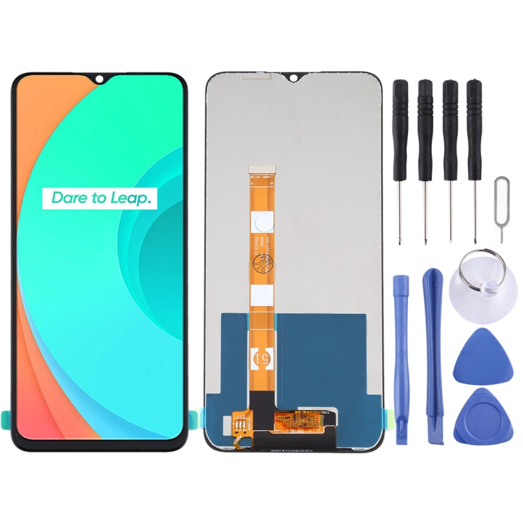 Original LCD Screen and Digitizer Full Assembly for OPPO Realme C11 / Realme C12 / Realme C15, For Realme C11