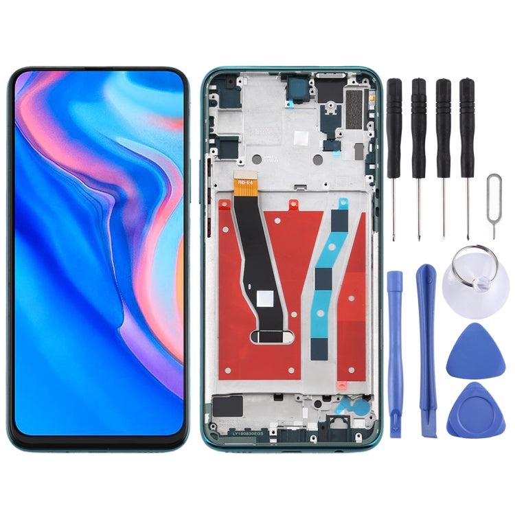 LCD Screen and Digitizer Full Assembly with Frame for Huawei Y9 Prime (2019), For Huawei Y9 Prime (2019)