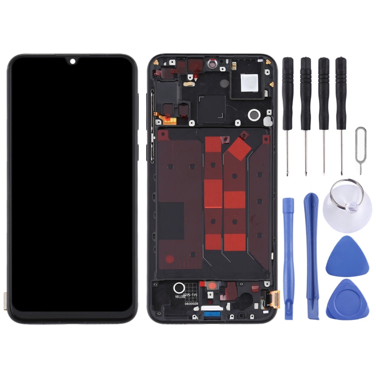 Schermo LCD e digitalizzatore assemblaggio completo con cornice per Huawei Nova 5 Pro, For Huawei Nova 5 Pro