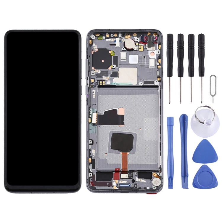 Schermo LCD e digitalizzatore assemblaggio completo con cornice per Huawei P40, For Huawei P40