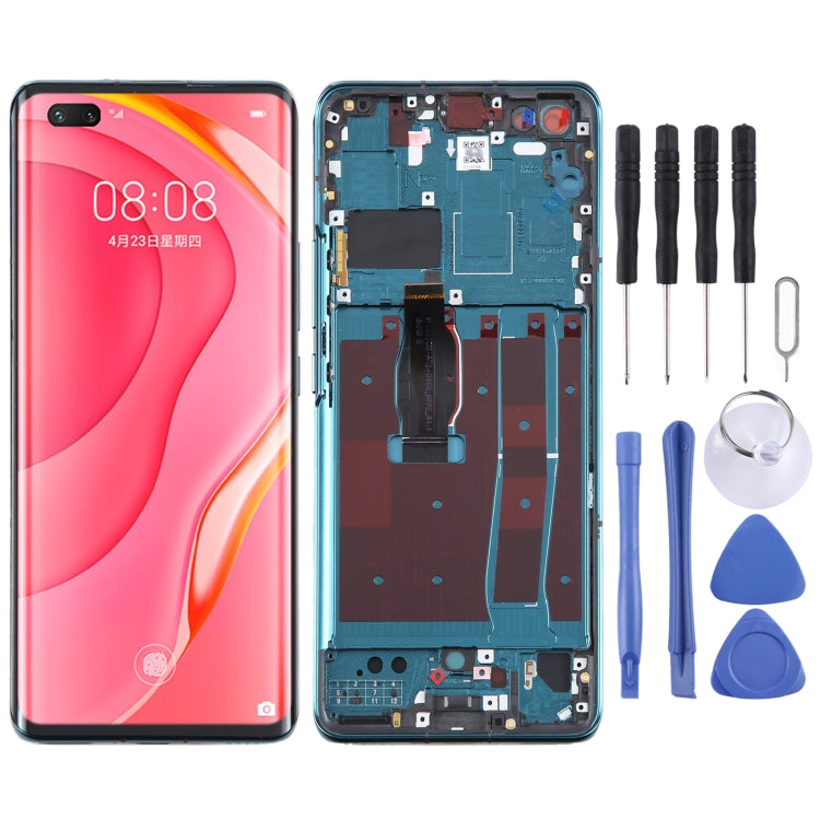 LCD Screen and Digitizer Full Assembly with Frame for Huawei Nova 7 Pro 5G, For Huawei Nova 7 Pro 5G (Original), For Huawei Nova 7 Pro 5G