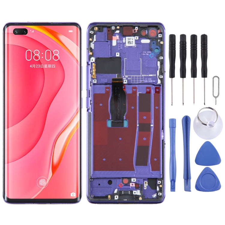 LCD Screen and Digitizer Full Assembly with Frame for Huawei Nova 7 Pro 5G, For Huawei Nova 7 Pro 5G (Original), For Huawei Nova 7 Pro 5G