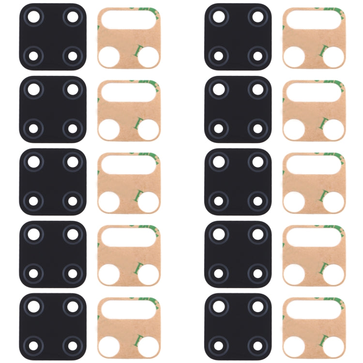 For OPPO Realme C15 10pcs Rear Camera Lens, For OPPO Realme C15