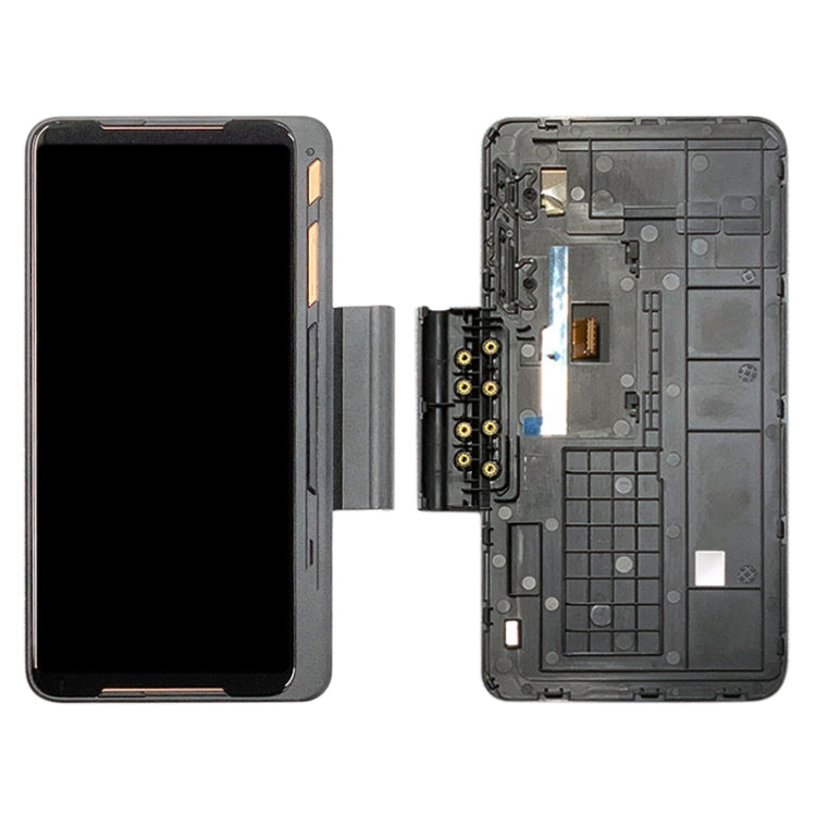 Schermo LCD di espansione del gioco e digitalizzatore assemblato completo per Asus ROG Phone II ZS660KL, For Asus ROG Phone II ZS660KL