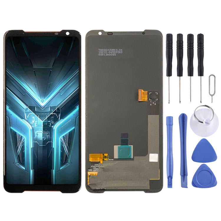 AMOLED LCD Screen and Digitizer Full Assembly for Asus ROG Phone 3 ZS661KS, For Asus ROG Phone 3 ZS661KS