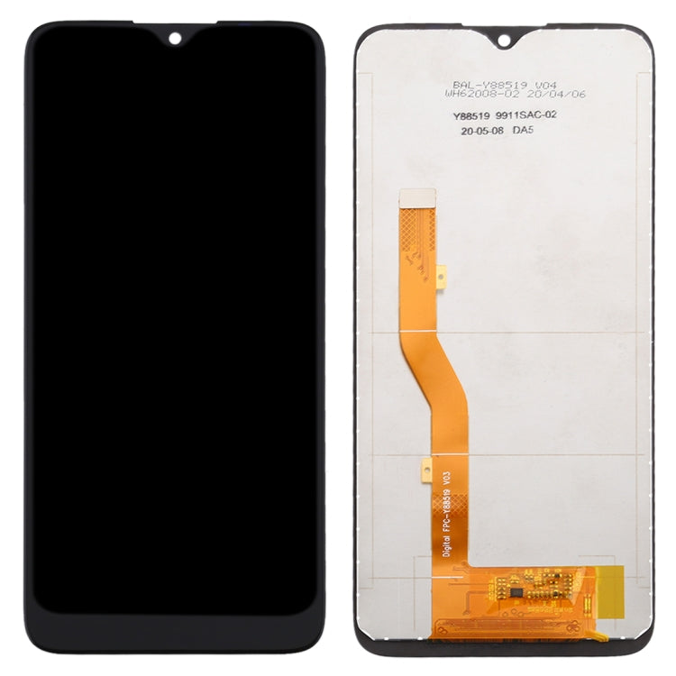 LCD Screen and Digitizer Full Assembly for Alcatel 1SE 2020 / 5030, For Alcatel 1SE 2020