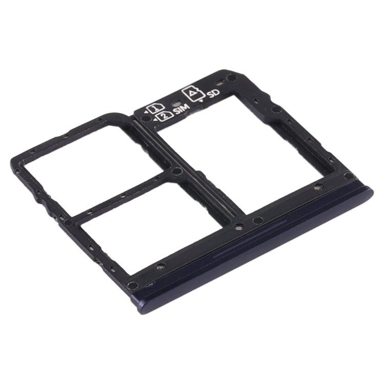 Vassoio scheda SIM + Vassoio scheda SIM + Vassoio scheda micro SD per Asus Zenfone Max Plus (M1) ZB570TL / X018D, For Asus Zenfone Max Plus (M1) ZB570TL