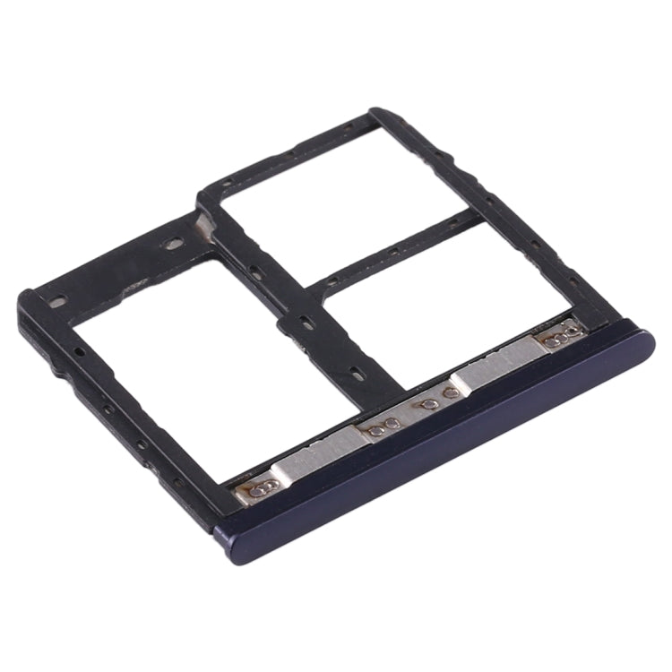 Vassoio scheda SIM + Vassoio scheda SIM + Vassoio scheda micro SD per Asus Zenfone Max Plus (M1) ZB570TL / X018D, For Asus Zenfone Max Plus (M1) ZB570TL